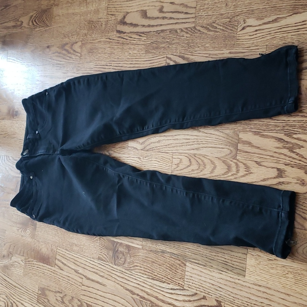 (8) 1822 Skinny Jeans High Rise Ankle Streetwear Contemporary Goth Biker